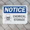 Signmission Chemical Storage OSHA Notice Sign, Plastic, 10in W x 7in L, 2PK OS-2PACK-NS-P-710-L-10571 - alternate 3
